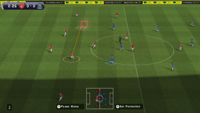 Pro Evolution Soccer 2012 screenshot 3 for Wii