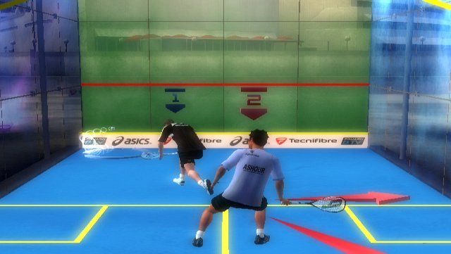 PSA World Tour Squash screenshot 3 for Wii