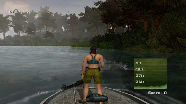 Rapala Fishing Frenzy screenshot 3 for Wii
