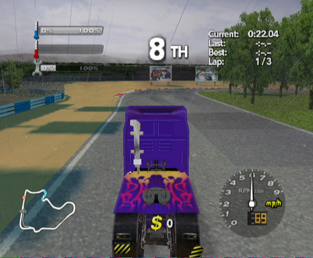 Rig Racer 2 screenshot 3 for Wii