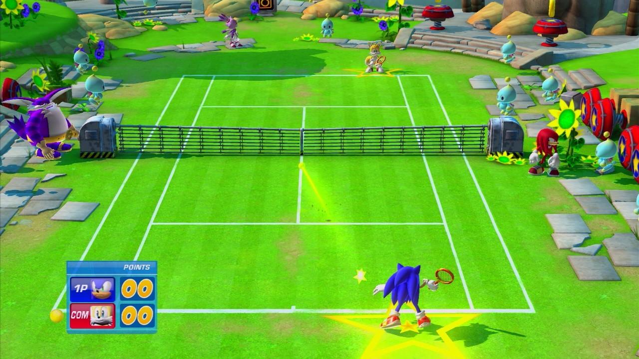 Sega Superstars Tennis screenshot 3 for Wii