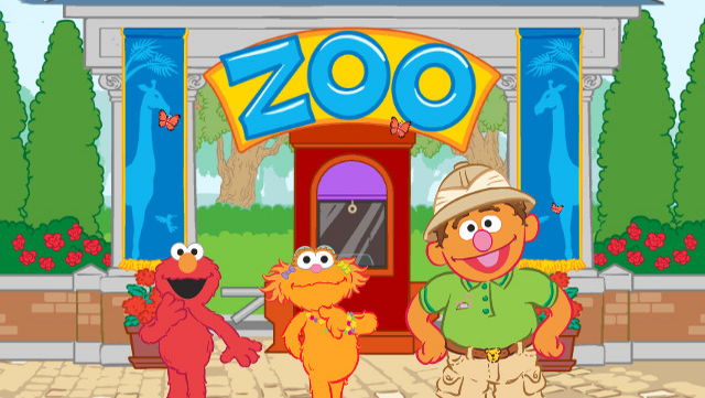 Sesame Street: Elmo's A-To-Zoo Adventure screenshot 3 for Wii