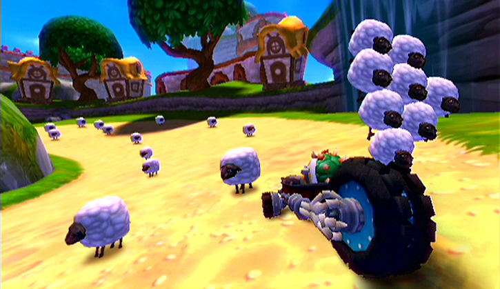 Skylanders Superchargers Racing screenshot 3 for Wii