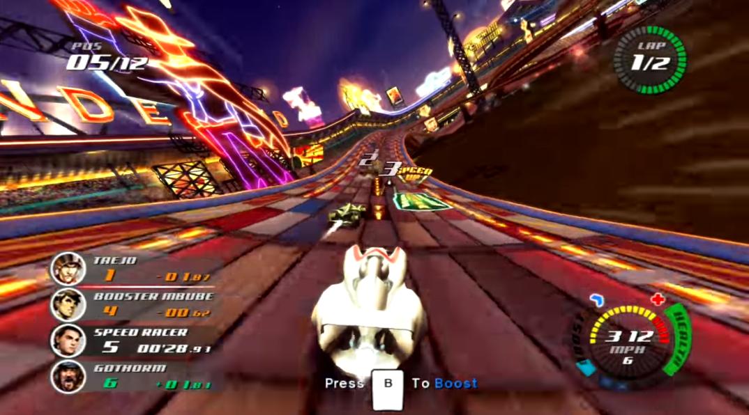 Speed Racer: The Videogame [Movie Ticket Bundle] screenshot 3 for Wii
