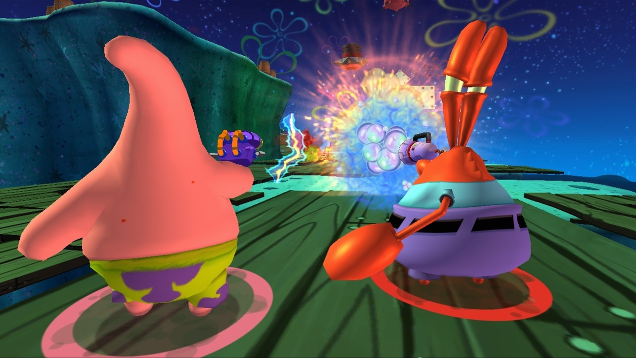 SpongeBob SquarePants: Plankton's Robotic Revenge screenshot 3 for Wii