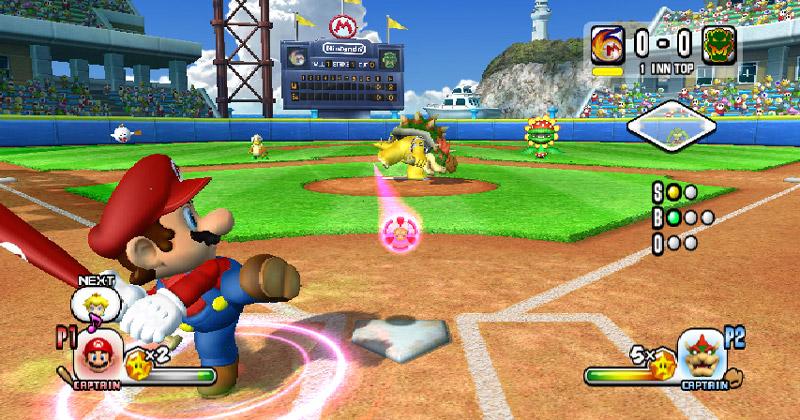 Super Mario Stadium: Family Baseball screenshot 4 for Wii