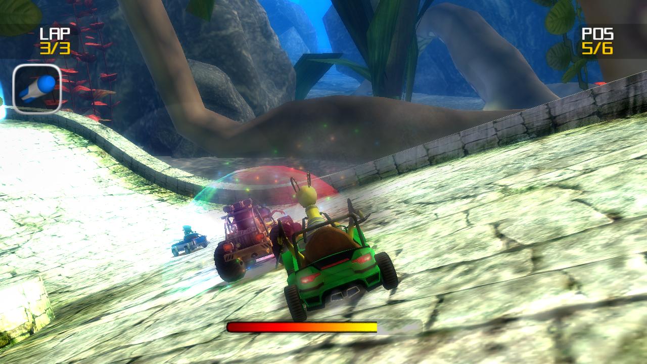 Super Sonic Racer screenshot 3 for Wii