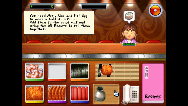 Sushi Go Round screenshot 3 for Wii