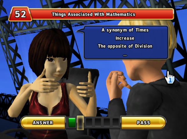 The $1,000,000 Pyramid screenshot 3 for Wii