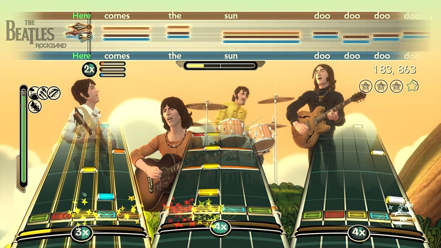 The Beatles: Rock Band screenshot 3 for Wii