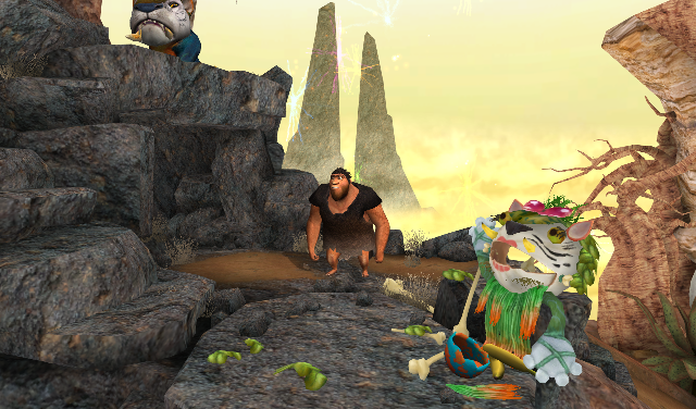 The Croods: Prehistoric Party screenshot 3 for Wii