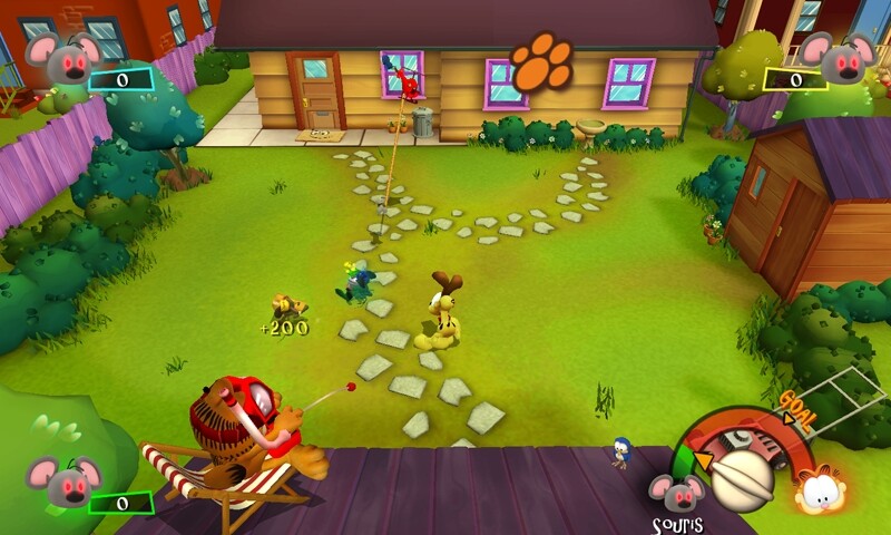 The Garfield Show: Threat of the Space Lasagna screenshot 3 for Wii