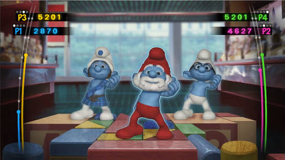 The Smurfs: Dance Party screenshot 3 for Wii
