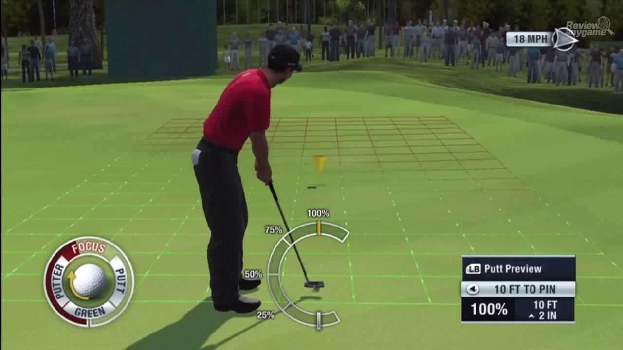 Tiger Woods PGA Tour 11 screenshot 3 for Wii