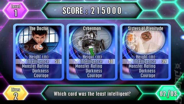 Top Trumps: Doctor Who screenshot 3 for Wii