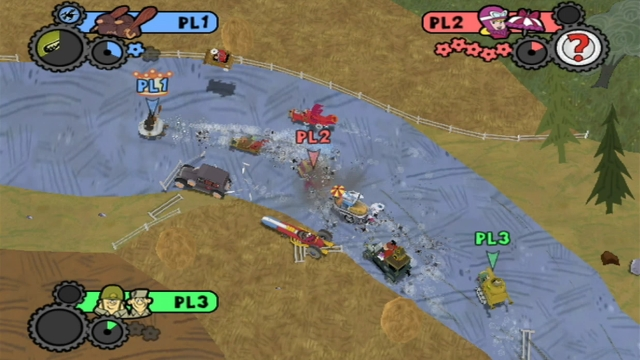 Wacky Races: Crash & Dash screenshot 3 for Wii
