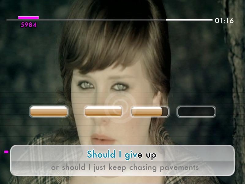 We Sing UK HIts screenshot 2 for Wii
