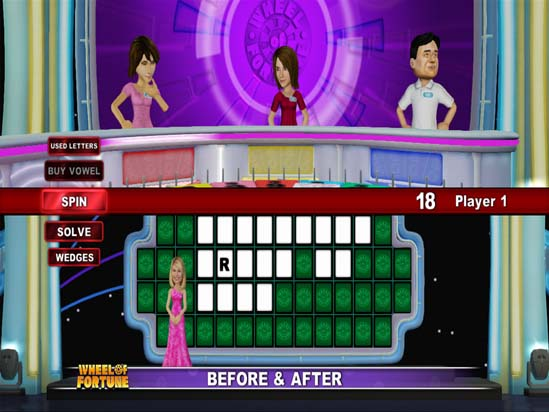 Wheel Of Fortune screenshot 3 for Wii