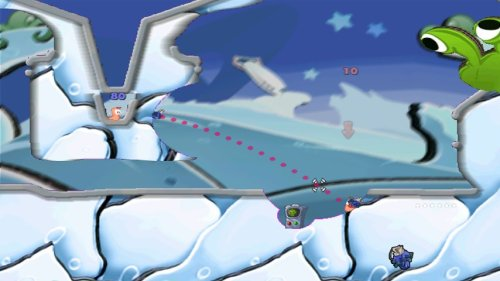 Worms: A Space Oddity screenshot 3 for Wii