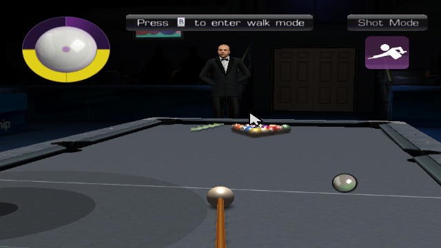 WSC Real 08: World Snooker Championship screenshot 2 for Wii