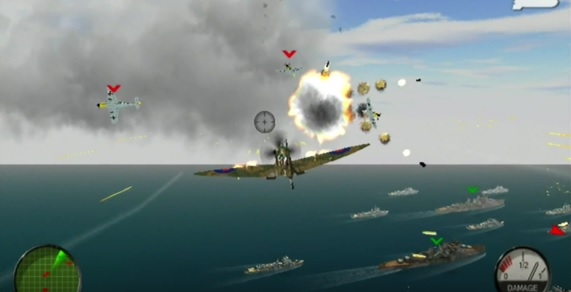WWII Aces screenshot 3 for Wii