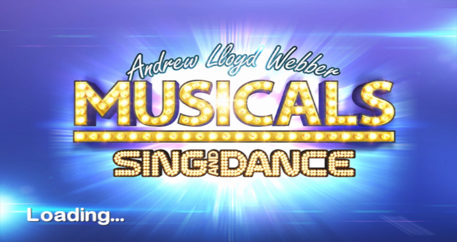 Andrew Lloyd Webber Musicals: Sing and Dance title screen for Wii
