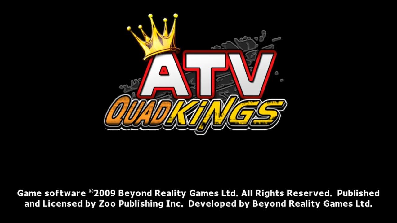ATV Quad Kings title screen for Wii