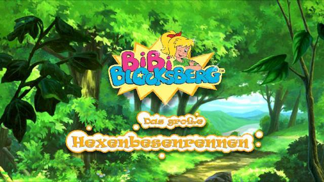 Bibi Blocksberg title screen for Wii