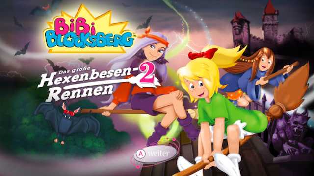 Bibi Blocksberg 2 title screen for Wii