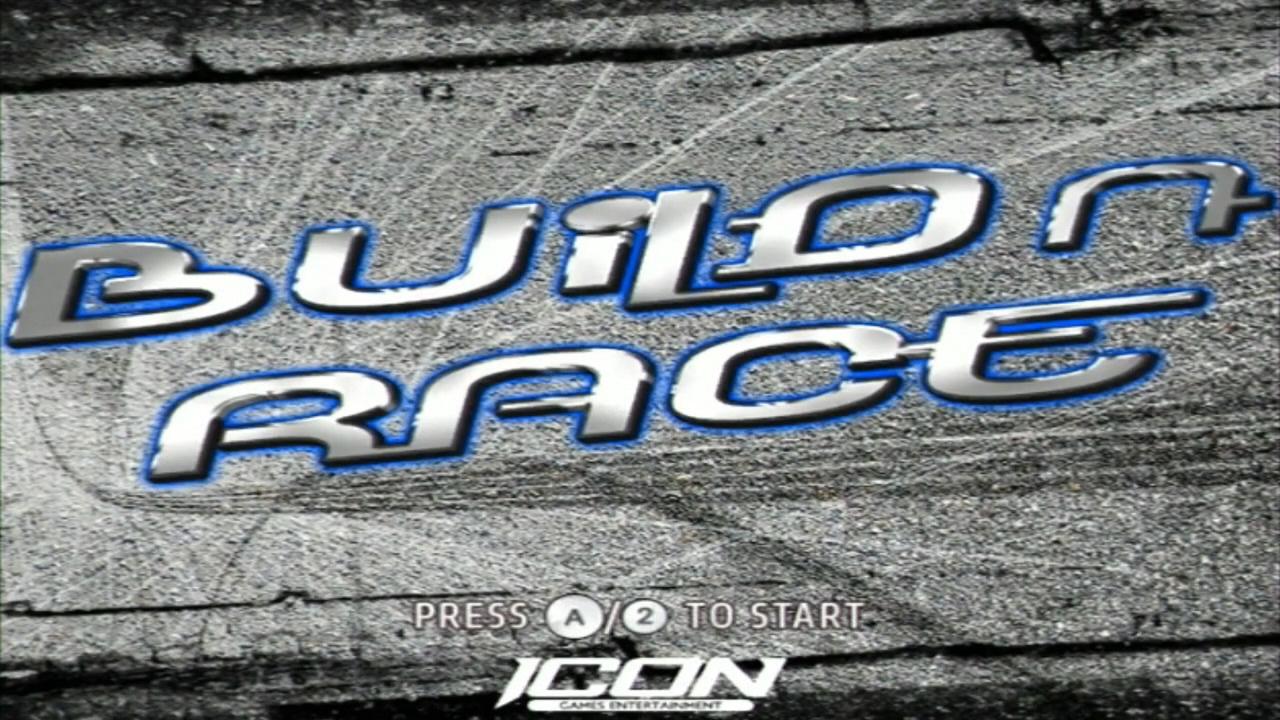 Build 'N Race title screen for Wii