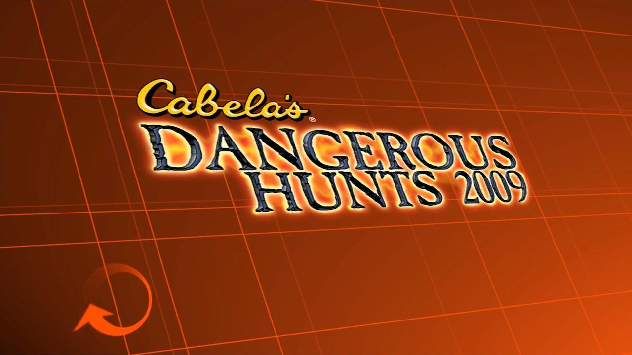 Cabela's Dangerous Adventures title screen for Wii