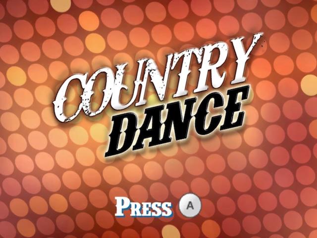 Country Dance [Demo] title screen for Wii