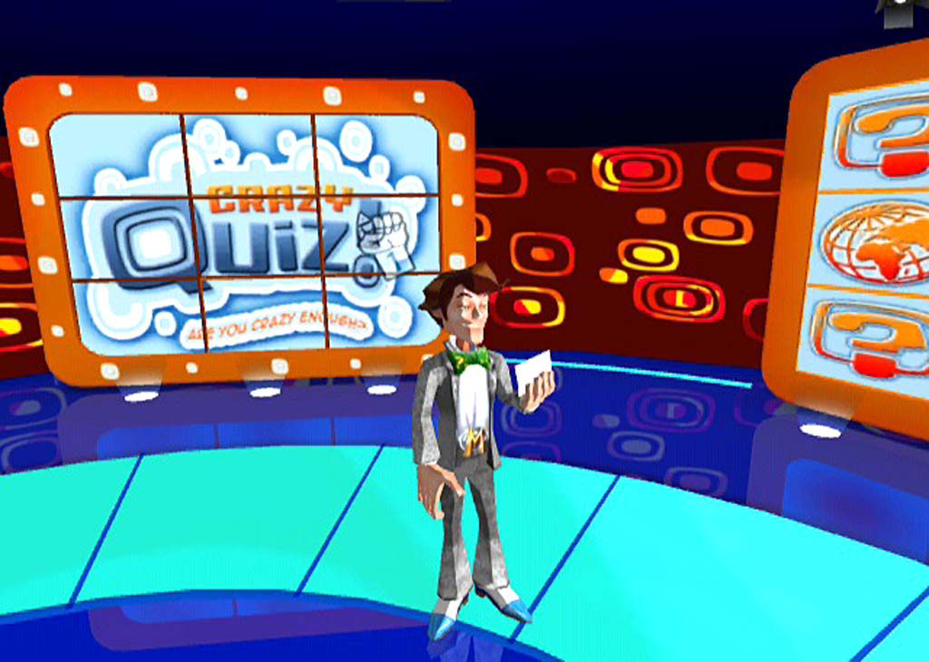 Crazy Quiz: Are You Crazy Enough title screen for Wii