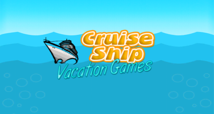 Cruise Ship Resort title screen for Wii