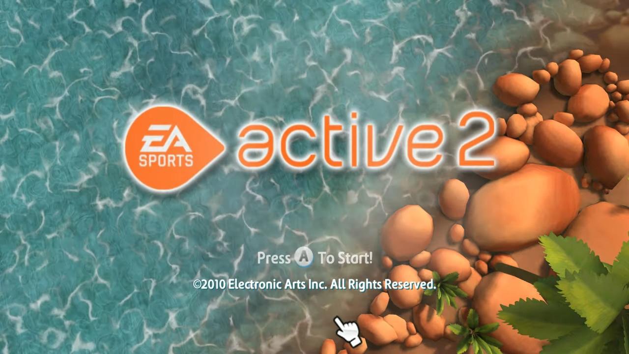 EA Sports Active 2 [Game Only] title screen for Wii