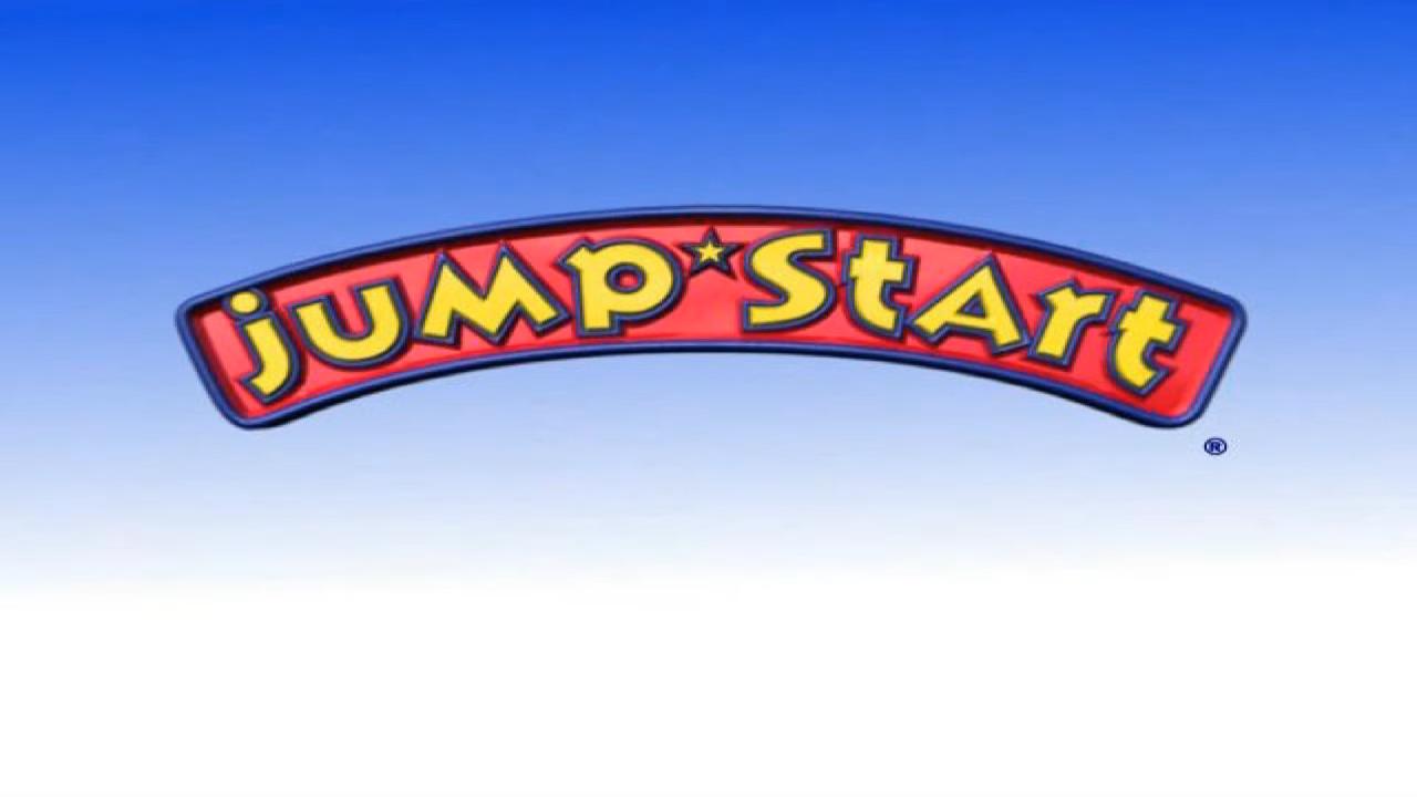 JumpStart: Get Moving Family Fitness title screen for Wii