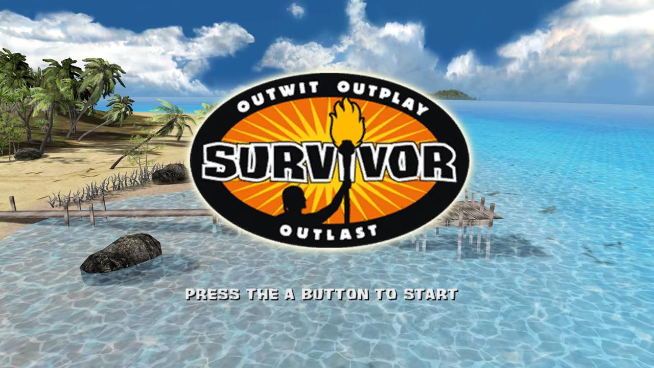 Koh-Lanta title screen for Wii
