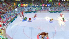 Mario & Sonic at the Olympic Winter Games title screen for Wii