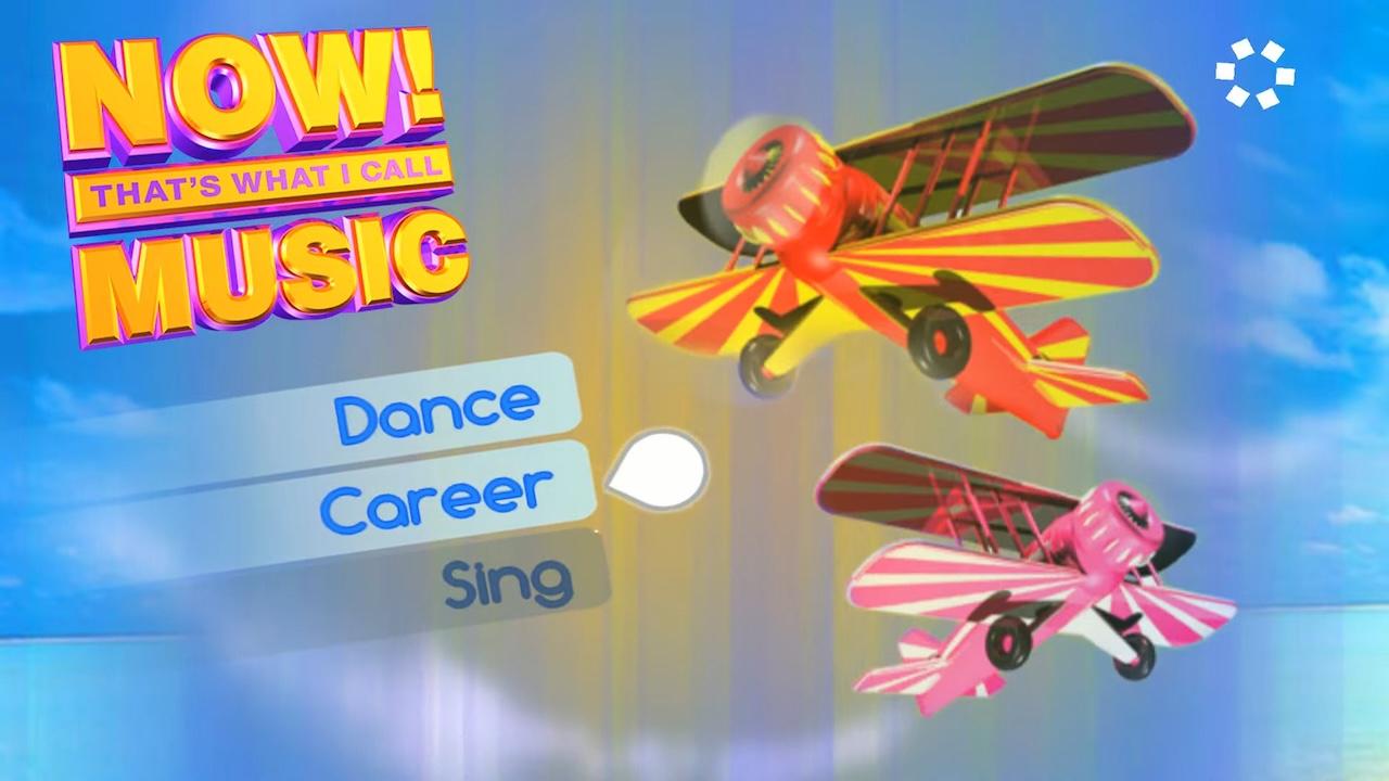 Now That's What I Call Music: Dance & Sing title screen for Wii