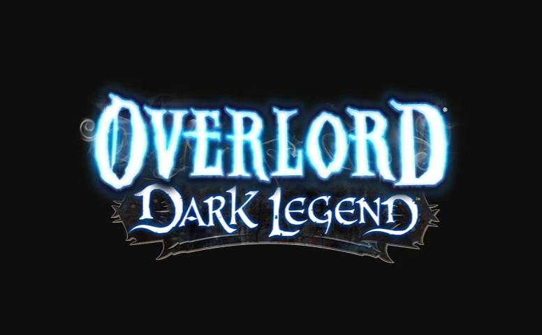 Overlord: Dark Legend title screen for Wii