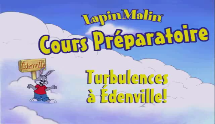 Reader Rabbit 1st Grade title screen for Wii