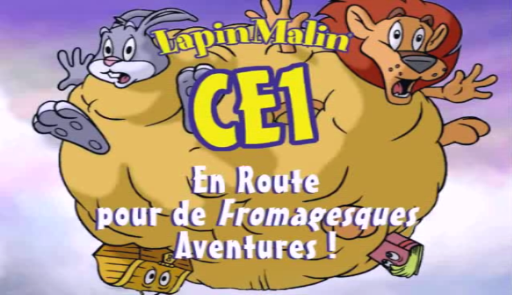 Reader Rabbit 2nd Grade title screen for Wii