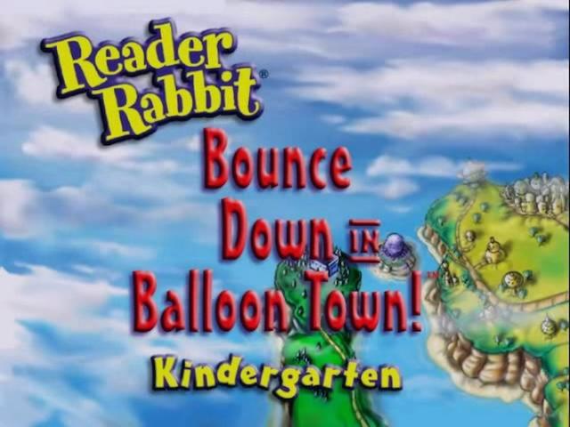 Reader Rabbit Kindergarten title screen for Wii