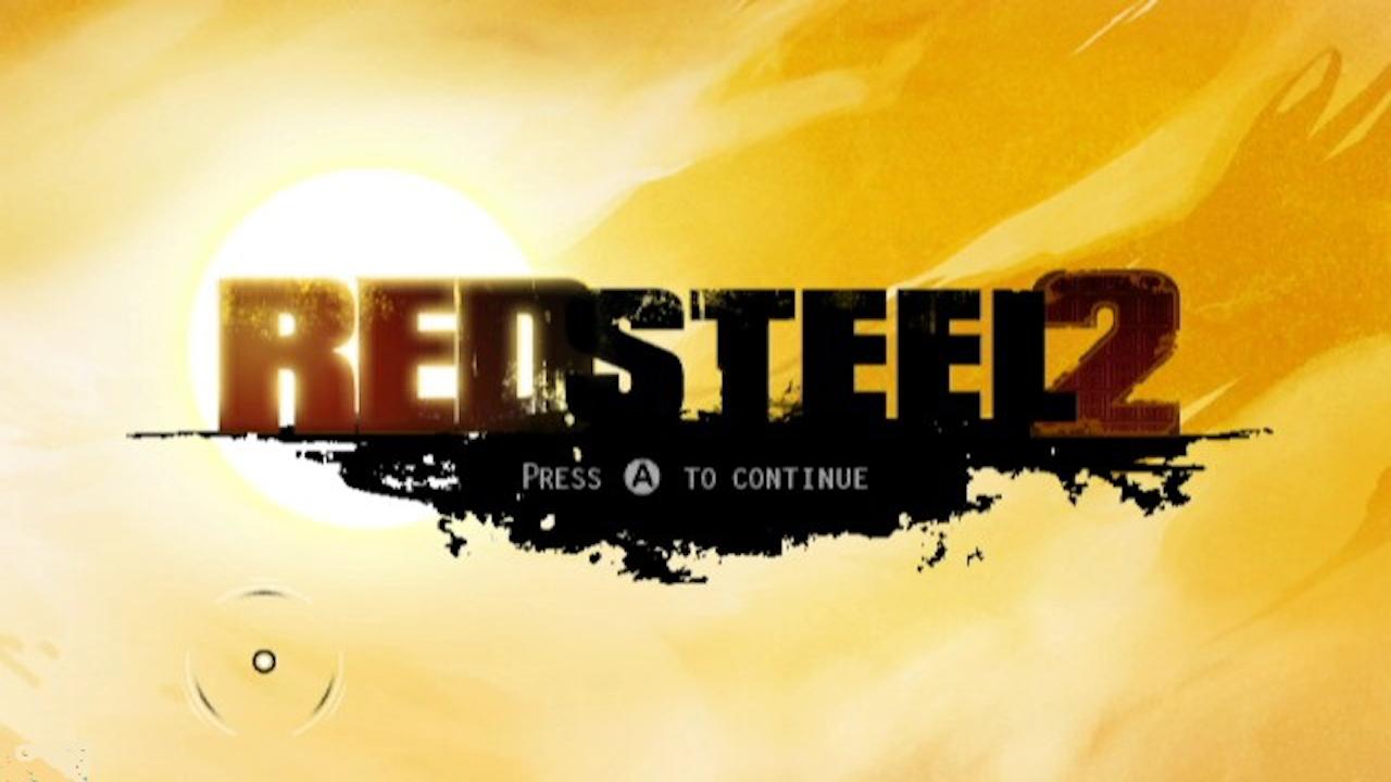 Red Steel 2 title screen for Wii