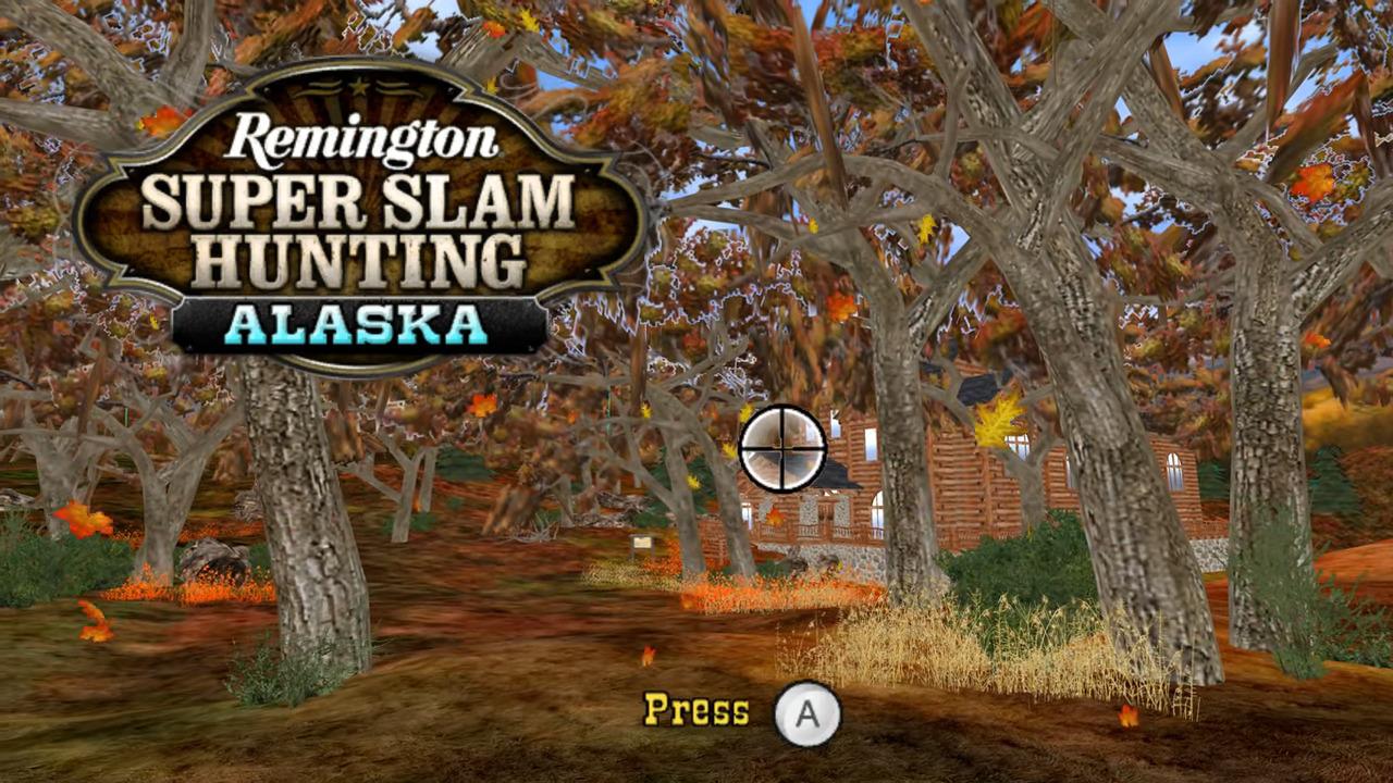 Remington Super Slam Hunting: Alaska title screen for Wii