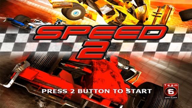 Speed 2 title screen for Wii
