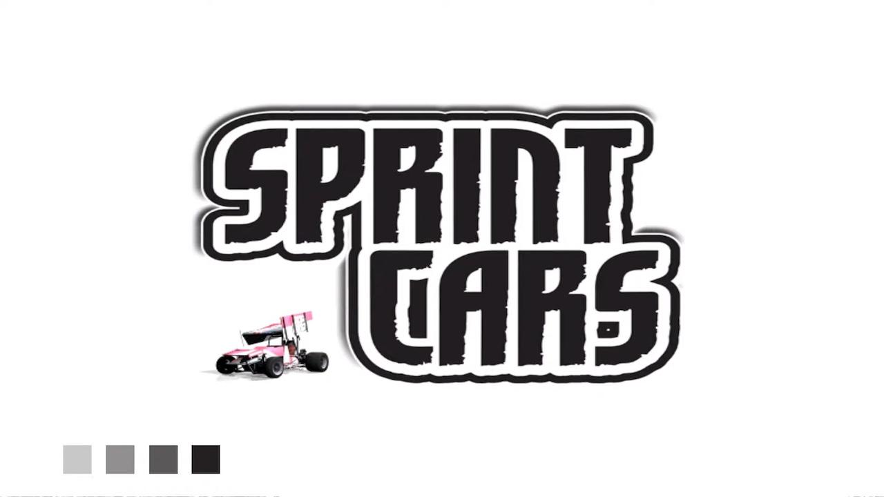 Sprint Cars title screen for Wii