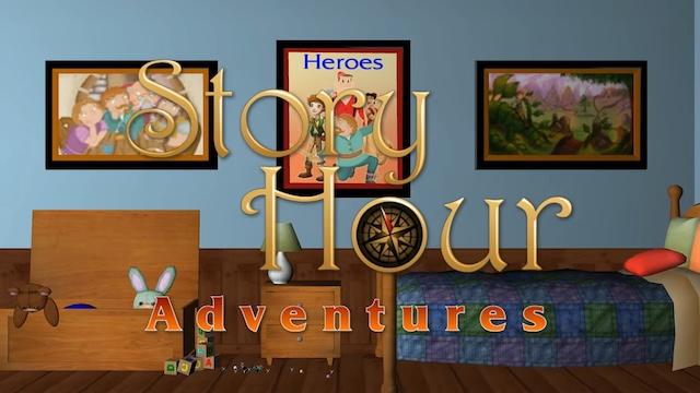 Story Hour Adventures title screen for Wii