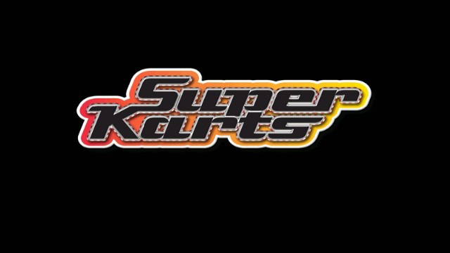 Super Karts title screen for Wii