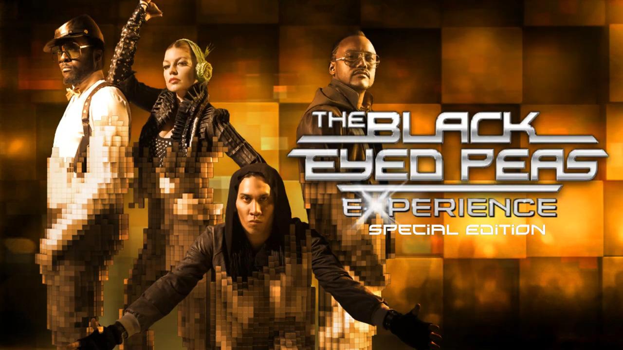 Black Eyed Peas Experience title screen for Wii